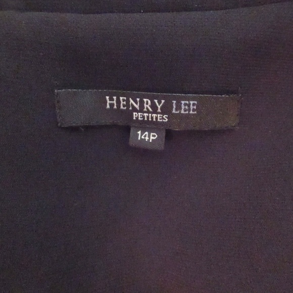 Henry Lee Women's Black Blazer - Picture 5 of 11